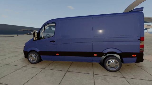Mercedes-Benz Sprinter-BeamNG Drive(#1237)