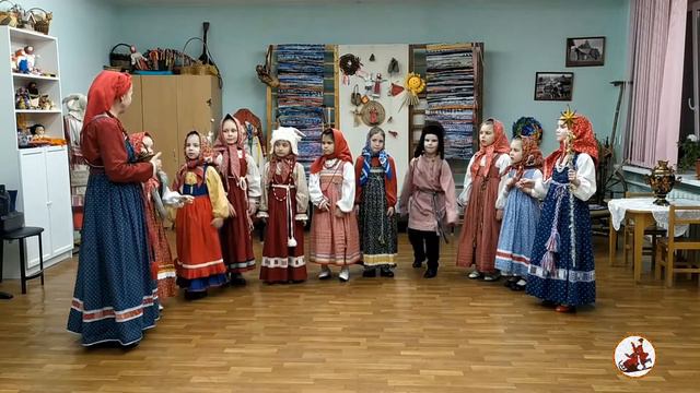 Колядки. Детский ансамбль Игрецы - участники фестиваля Святки-Online.
