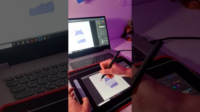 Экранный планшет - моя новая любовь! Подробный обзор на бюджетный XpPen Artist 12 будет в четверг❤️