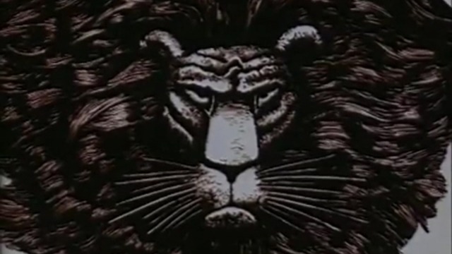 Лев и девять гиен