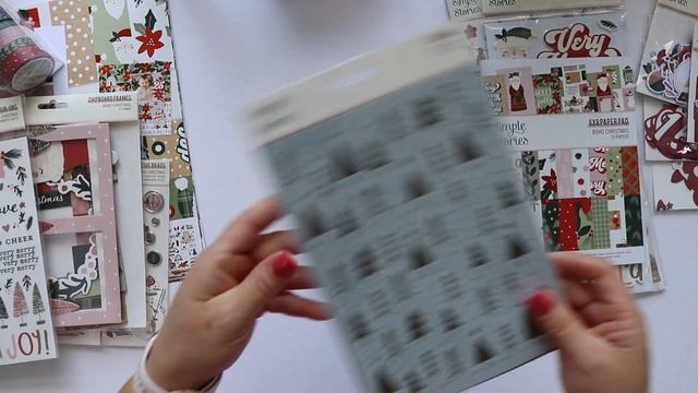 Product Share: Simple Stories Boho Christmas Collection Unboxing