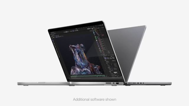 MacBook Pro With M1 Pro & Max — Online Ad — Supercharged For Pros