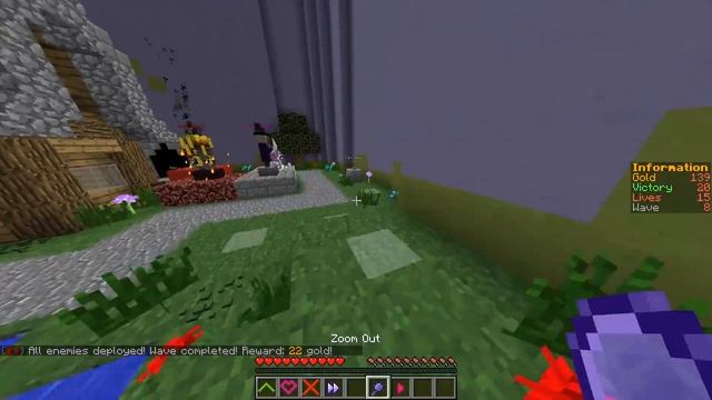 Minecraft TOWER DEFENSE Map!