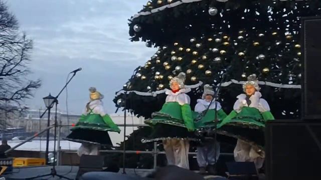 Встреча Деда Мороза СПб 2012