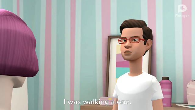 محادثة لغة انجليزية بين زوج وزوجه بغرفة النوم عن الماضي المستمر Past Continuous