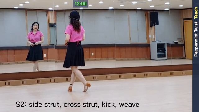 Peppermint Twist / High Beginner - Line Dance (Dance & Teach)