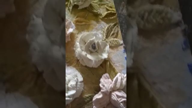 Розочки из обычной штукатурки #идеидлядома#diy#well#WellDecor#своимируками# Diy#art#dekor#arrgaller