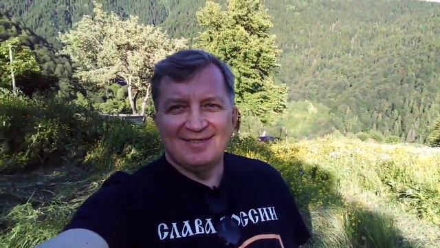 ОСЕТИЯ, ЛЮБОВЬ МОЯ! 17 июня 2023 года. Южная Осетия. В горах у Дзау. Святой место. День всех Святых