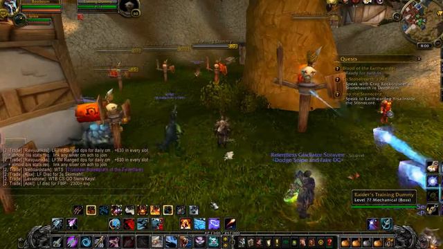 WOW Warlords Of Draenor Mm Hunter Level 83 Pve Crit !