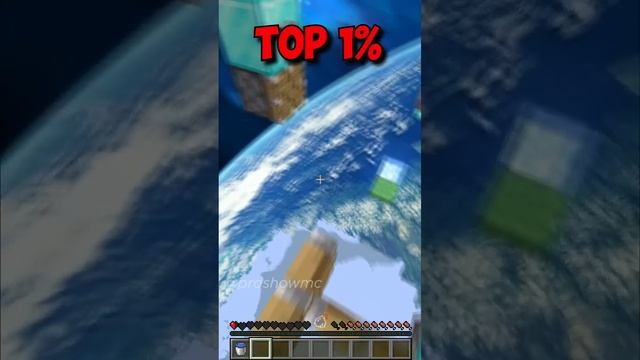 Minecraft Parkour_ NOOB Vs PRO Vs TOP 1% Vs TECHNO (World's Smallest Violin) #shorts #minecraft