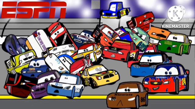 Idiots Of Piston Cup Cars With The Fanmade (part 2)