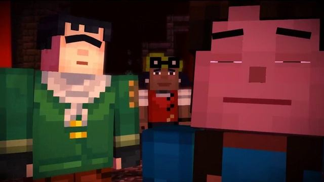Minecraft Story Mode 1 эпизод №2 серия 