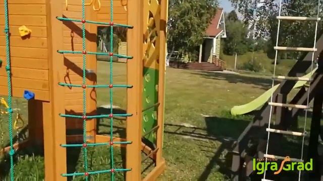 Детская площадка IGRAGRAD СПОРТ 3 с модулем WORKOUT