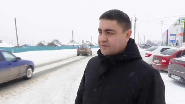 Снегопад в Мамадыше