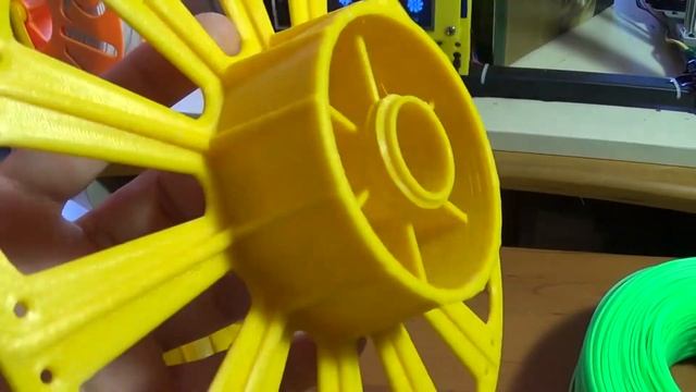 Катушка для прутка 400 м. - вариант №2  напечатанная на 3D принтере Flyingbear P905