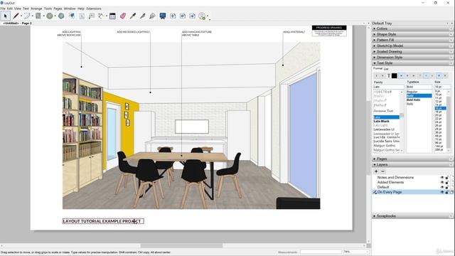71. On Every Page Text For Titleblock