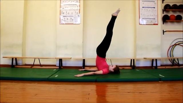 Стойка на лопатках  1