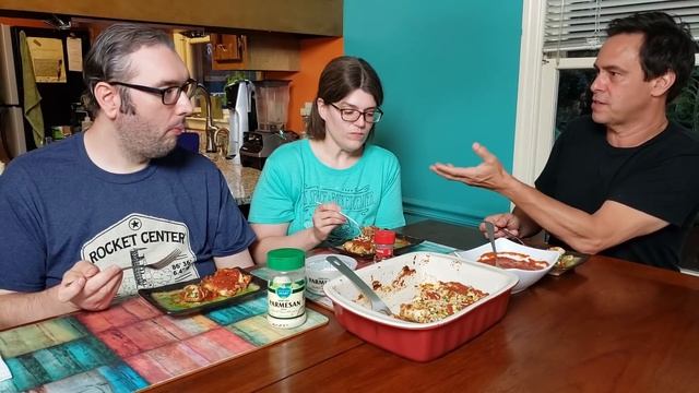 Ray Cronise Cooks For Us! Eggplant Rollatini From The Healthspan Solution (Plant-Based Recipe)