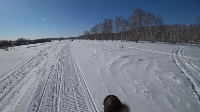 Покатушки на снегоходе Куйбышев