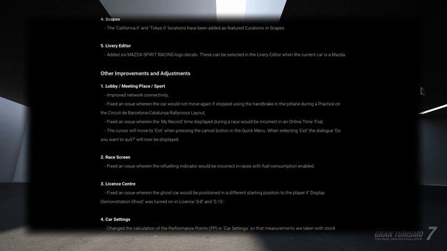 Gran Turismo 7 Update 1.23 Has A Potentially Massive Change...