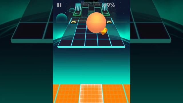 Rolling Sky New Starfield Level 100% All Gems