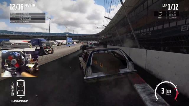 The NO CRYBABY Lobby Online! They Got Mad... LOL - WreckFest (Fanatec Wheel) | SLAPTrain