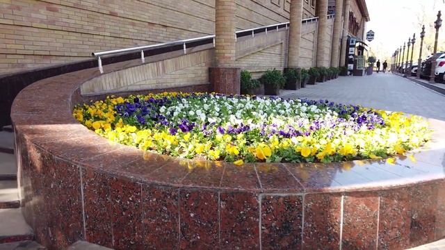 Сквер, Бродвей, ЦУМ. Прогулка по Ташкенту (без комментариев). Walk In Tashkent.