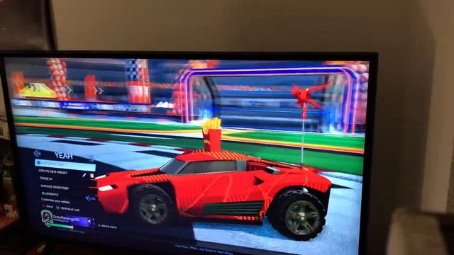 My Current Rocket League Garage