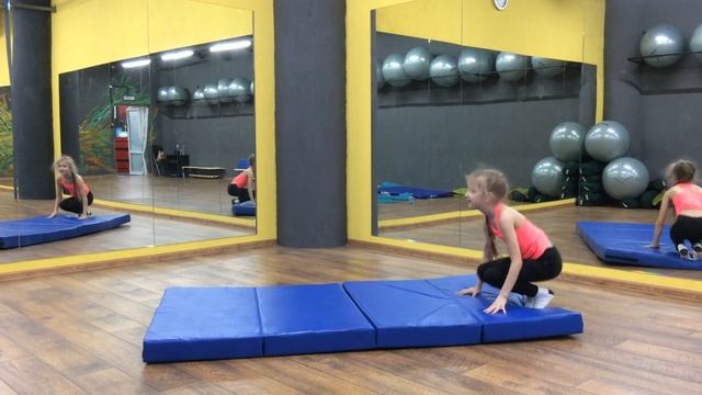 Как научиться делать гимнастический элемент 