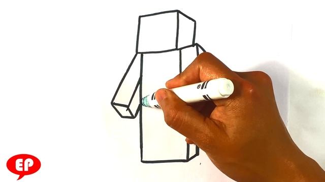 How To Draw Minecraft Steve - Easy Pictures To Draw
