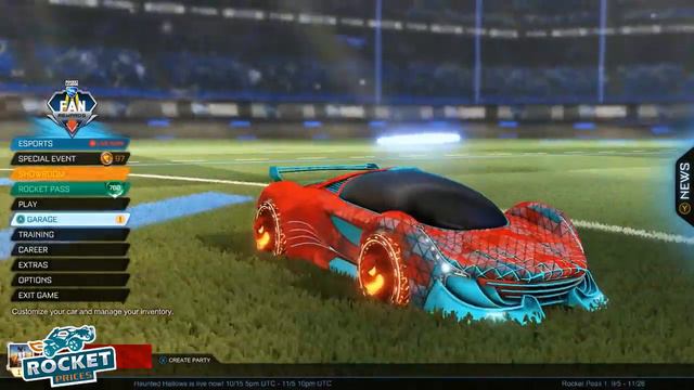 🔥Huge Weekly Giveaway 🎁Get Free Rocket League Nimbus Car Designs & Free Black Market Items