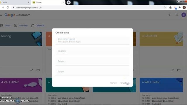 How To Create Google Classroom And Send The 'invite Link' To Students