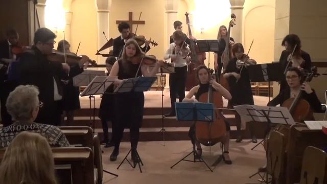 Vivaldi Concerto 2 Violons 2 Violoncelles RV575, 1er Mvt, Ensemble Spiritelli De David Castro-Balbi