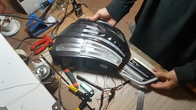 Citroen C5 Led Stop Yapımı - How to  Make Citroen C5 Led Tail Light