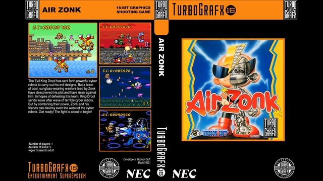 Air Zonk PC Engine Full Soundtrack OST