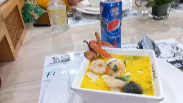 Египет.Старый город.FishMartSeaFood. Самый вкусный суп.