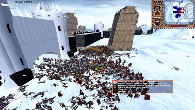 WINTER SIEGE OF CARN DUM (Siege Battle) - Third Age: Total War (Reforged)