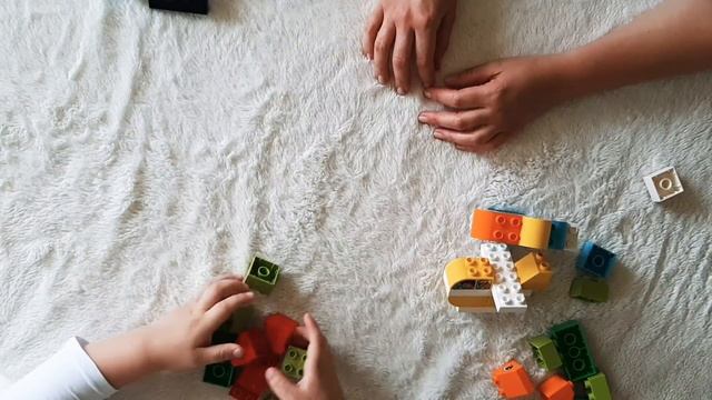 Поиграем в Лего/ Дупло/ Развивающие игры для детей/  Птицы, рыбки, цветы, самолет, вертолет, домик