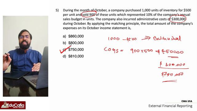 Series 2 - External Financial Reporting | CMA USA | Question Discussion