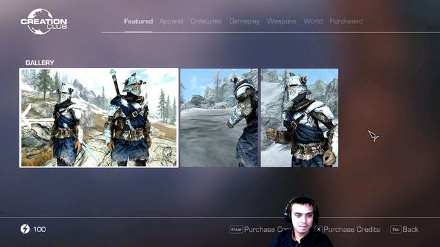 💰Skyrim Special Edition Creation Club Today 💰 Weapons And Armors Are Available Now.