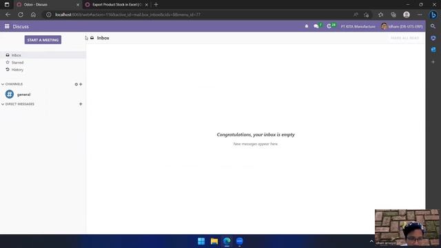 6 - Install Modul Add-ons Inventory - Export Product Stock In Excel - Odoo16