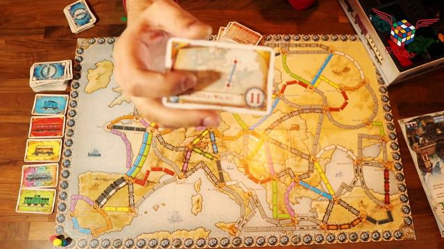 ბილეთები გზავრობისთვის: ევროპა/ Ticket To Ride: Europe