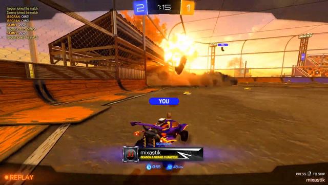 Как мы играем ранкед 2х2 в 14 сезоне :P | Ranked Moments | Rocket League