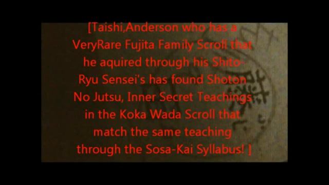 Fujita Seiko's Ninjutsu Passed Down Amongst Shito-Ryu Masters!