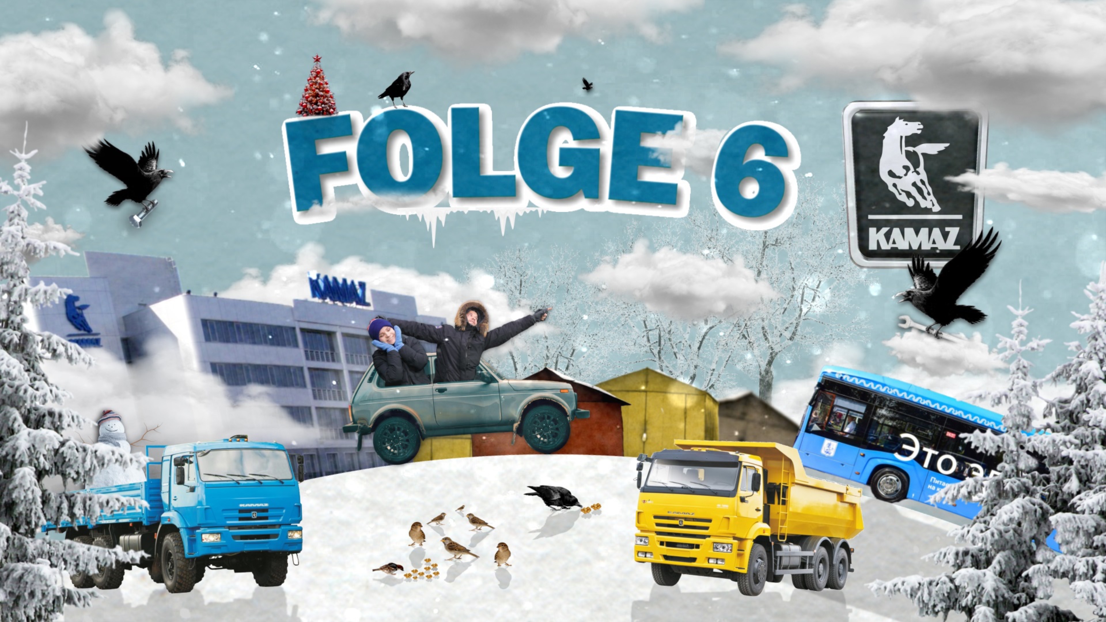 RUSSLAND DANACH 2 (FOLGE 6) - KAMAZ! Ein Blick Hinter Die Kulissen Des Russischen Riesen.