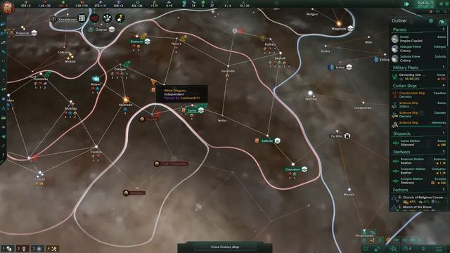 Stellaris Multiplayer Ep4: Leviathan Defence Strategy!