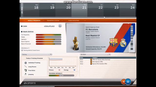 FIFA MANAGER 12 DEMO Kupujemy Ronaldo \2