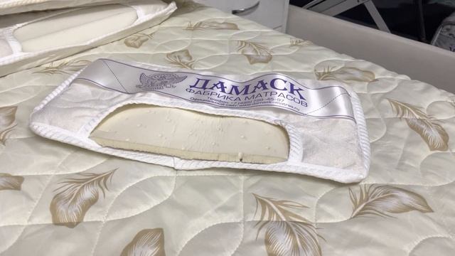 Наматрасник ( Топпер) Латекс- 1, общий обзор изделия с фабрикой Дамаск.