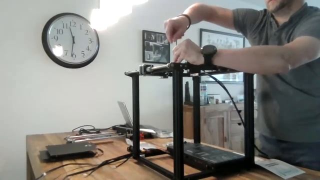 018 3D Printers Unboxing Build Creality Ender 5 Pro Uncut
