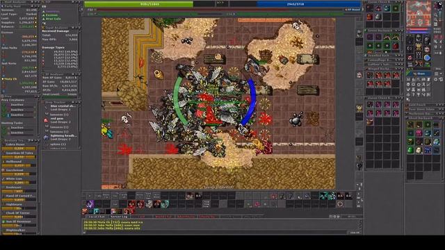 Tibia Issavi Hunt Catacumb 4 Voc, 5,2kk 100%